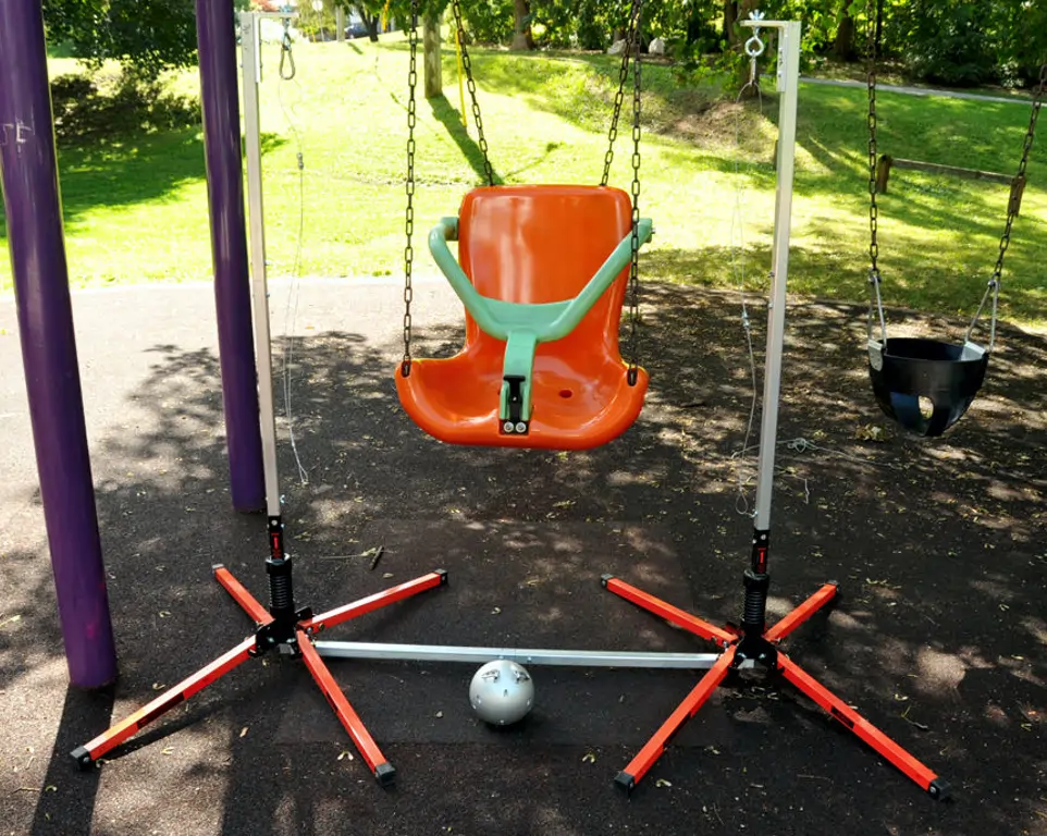Double Post Swing Seat Tester Mount Double Post Swing Tester